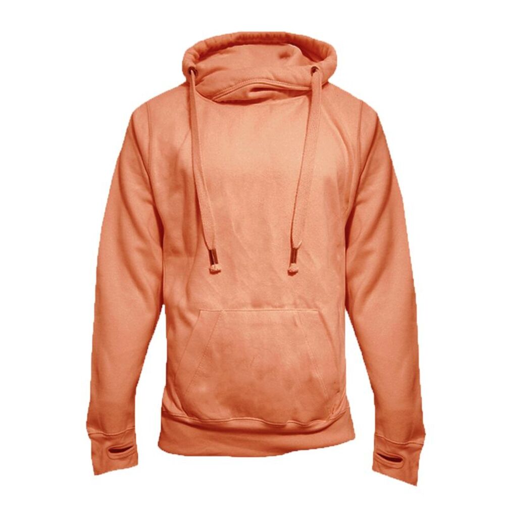 Awdis Unisex Adult Cross Neck Hoodie / Ginger Biscuit
